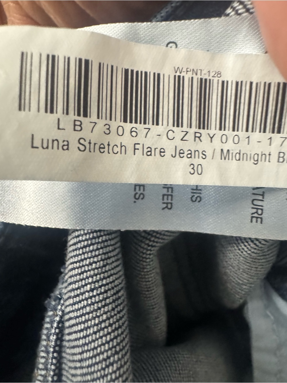 Quince Luna Flare Jeans Midnight Size 31 - Picture 5 of 6